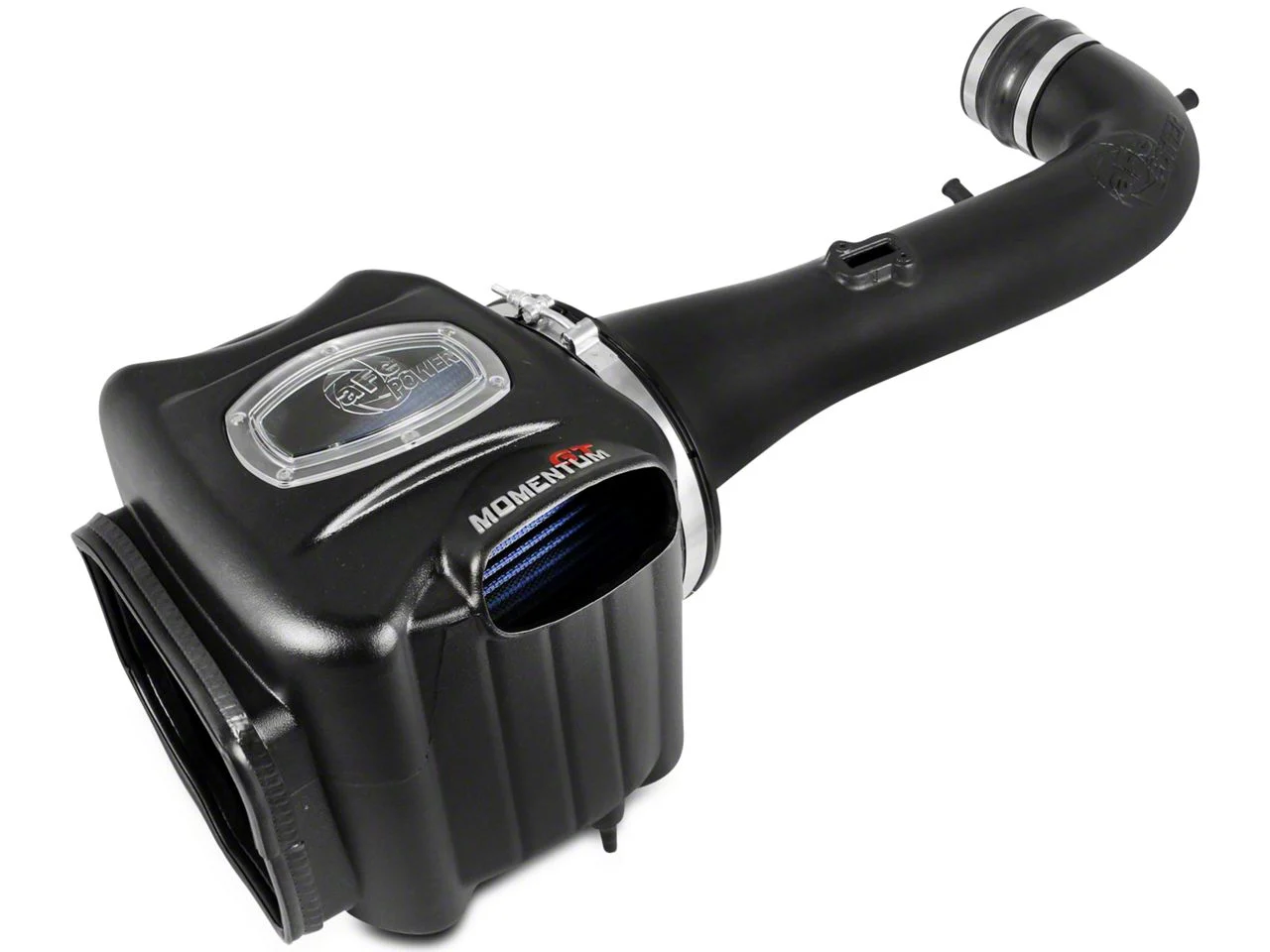 AFE Momentum GT Cold Air Intake with Pro 5R Oiled Filter; Black (14-18 6.2L Silverado 1500)