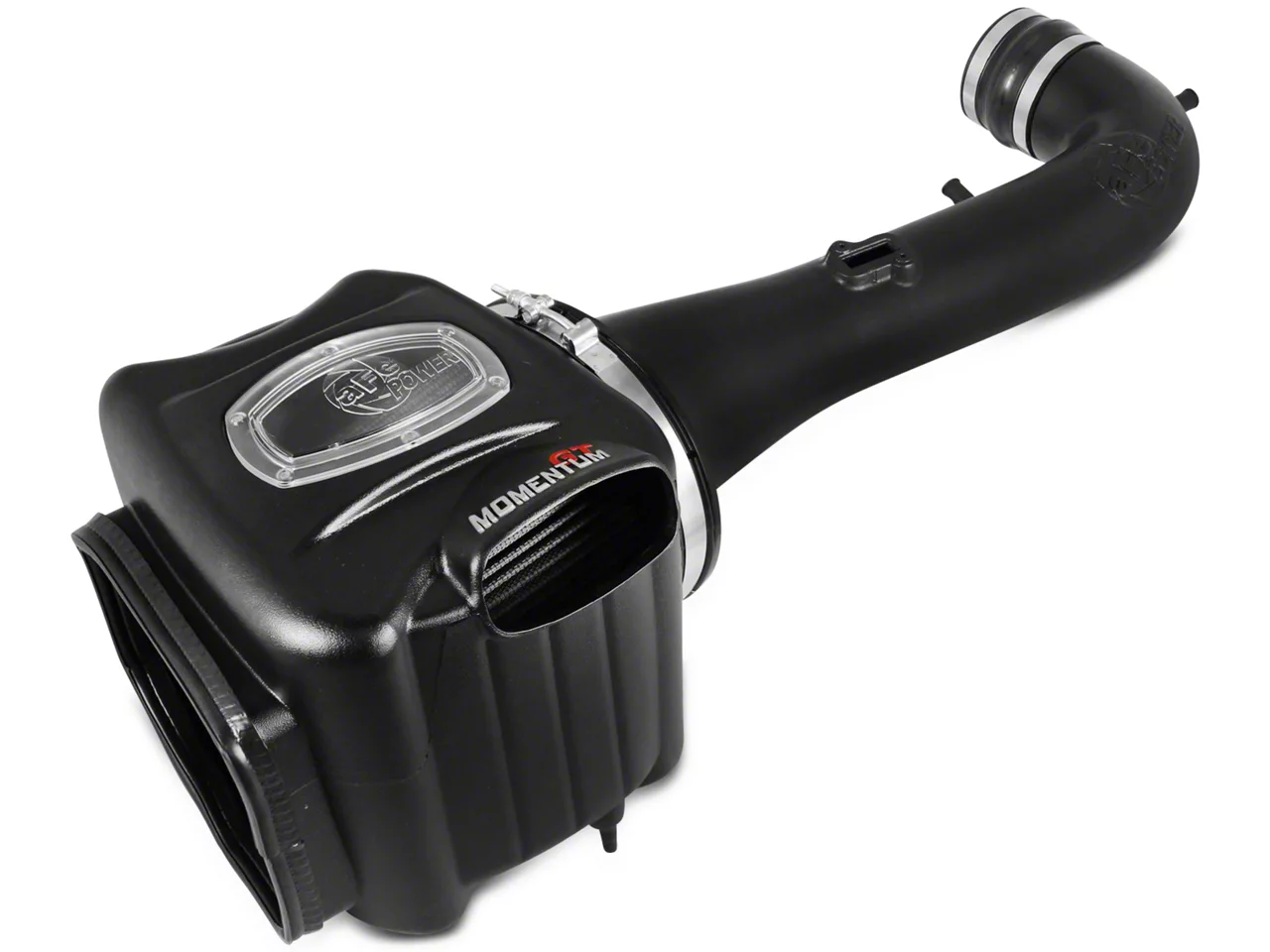 AFE Momentum GT Cold Air Intake with Pro DRY S Filter; Black (14-18 6.2L Silverado 1500)