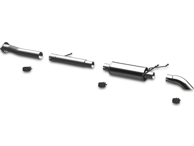 Magnaflow Off Road Pro Series Single Exhaust System; Turn Down (07-13 4.3L Silverado 1500)