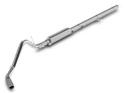 MBRP Armor Plus Single Exhaust System with Polished Tip; Side Exit (14-18 6.2L Silverado 1500)