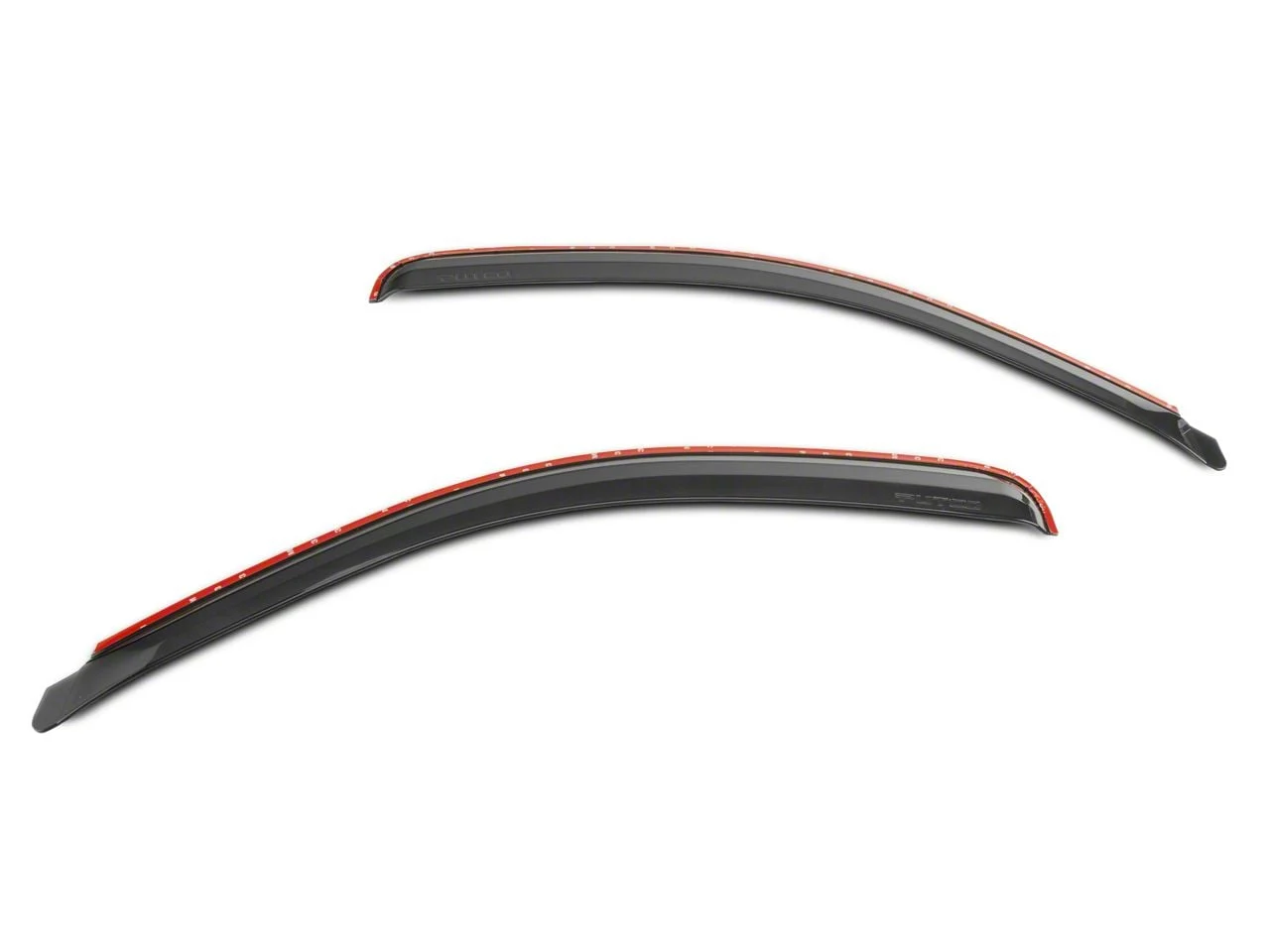 Putco Element Tinted Window Visors; Channel Mount; Front (07-13 Silverado 1500 Regular Cab, Crew Cab)