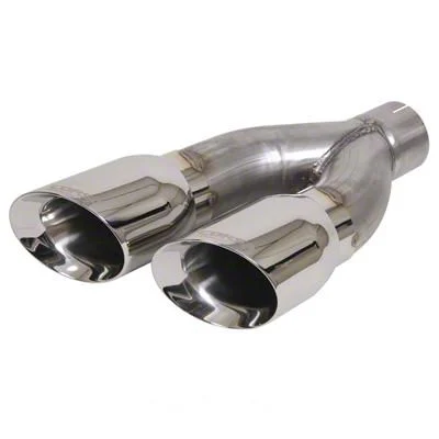 Corsa Performance Twin Pro Series Exhaust Tip; 4-Inch; Polished (03-26 RAM 2500 w/ Corsa Exhaust System)