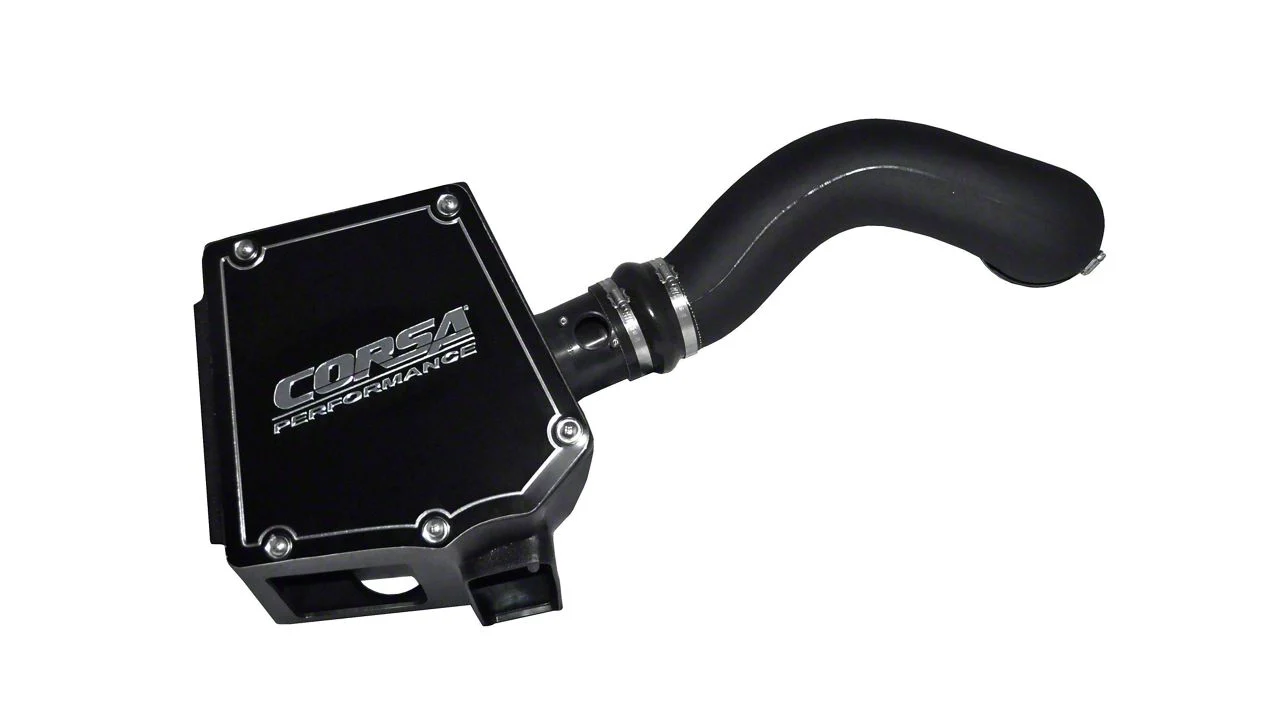 Corsa Performance Closed Box Cold Air Intake with Donaldson PowerCore Dry Filter (11-13 6.0L Sierra 2500 HD)