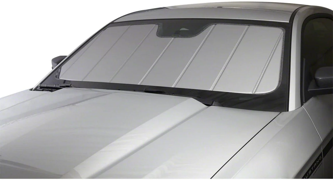Covercraft UVS100 Heat Shield Custom Sunscreen; Silver (04-08 F-150)