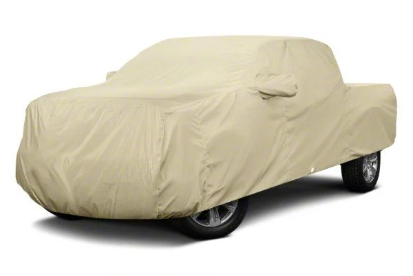 Covercraft Custom Car Covers Flannel Car Cover; Tan (17-26 F-250 Super Duty)