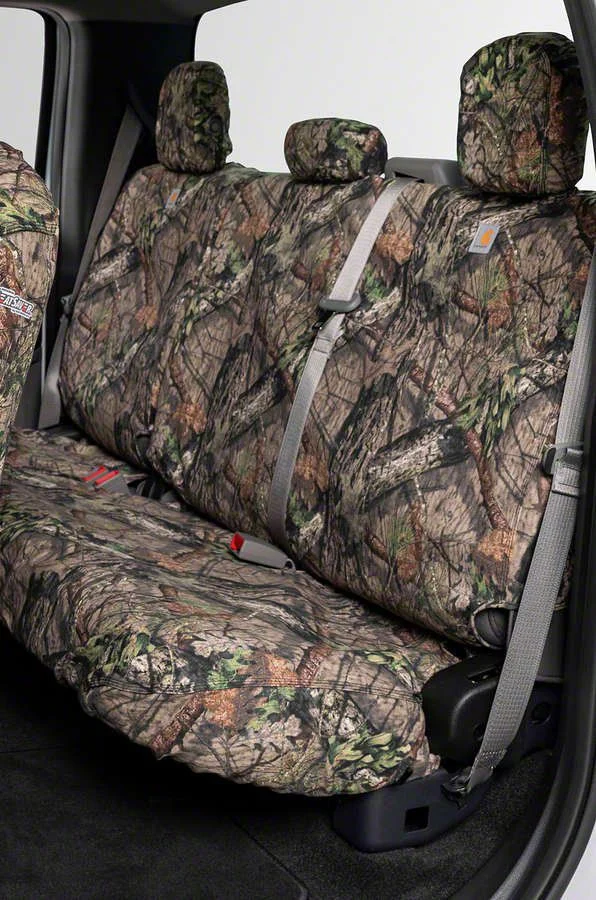 Covercraft SeatSaver Second Row Seat Cover; Carhartt Mossy Oak Break-Up Country (17-18 F-350 Super Duty SuperCab)