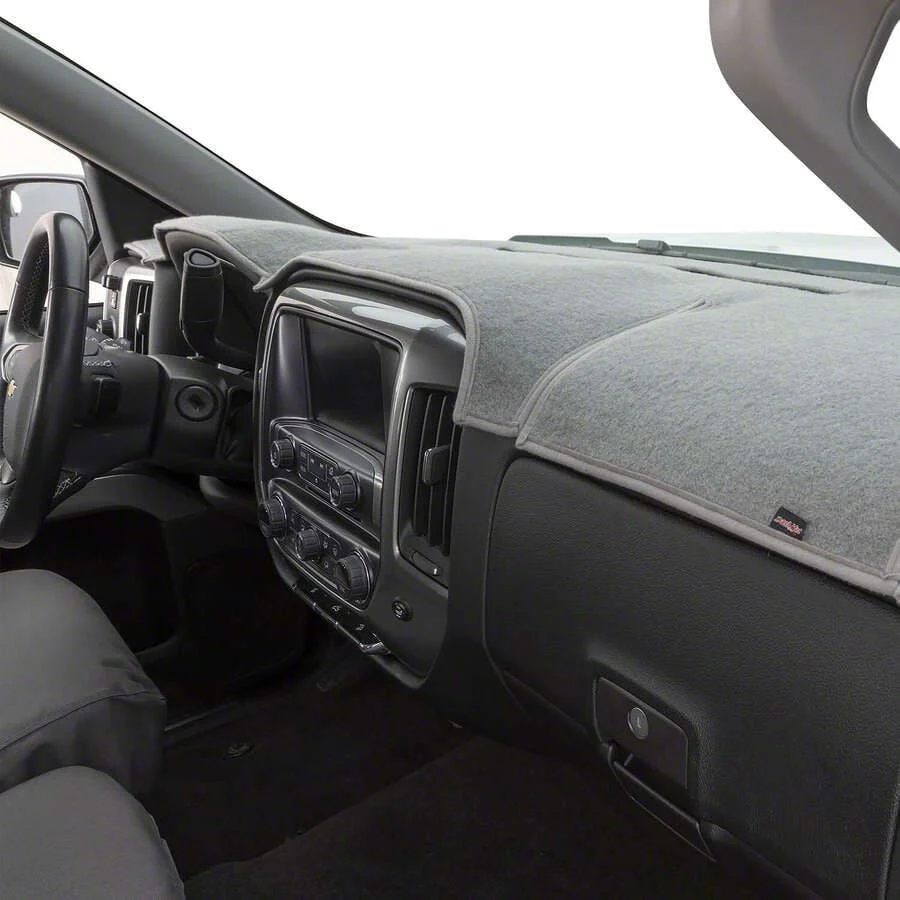 Covercraft Original DashMat Custom Dash Cover; Grey (22-26 Sierra 1500 w/ Forward Collision Alert & Heads Up Display)