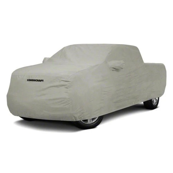 Covercraft Custom Car Covers 3-Layer Moderate Climate Car Cover; Gray (21-24 RAM 1500 TRX)