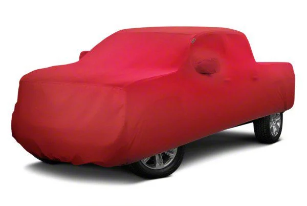 Covercraft Custom Car Covers Form-Fit Car Cover; Bright Red (20-26 Silverado 2500 HD)