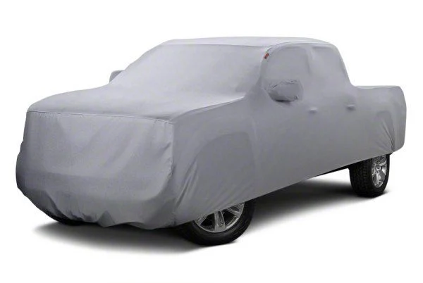 Covercraft Custom Car Covers Form-Fit Car Cover; Silver Gray (20-26 Silverado 2500 HD)