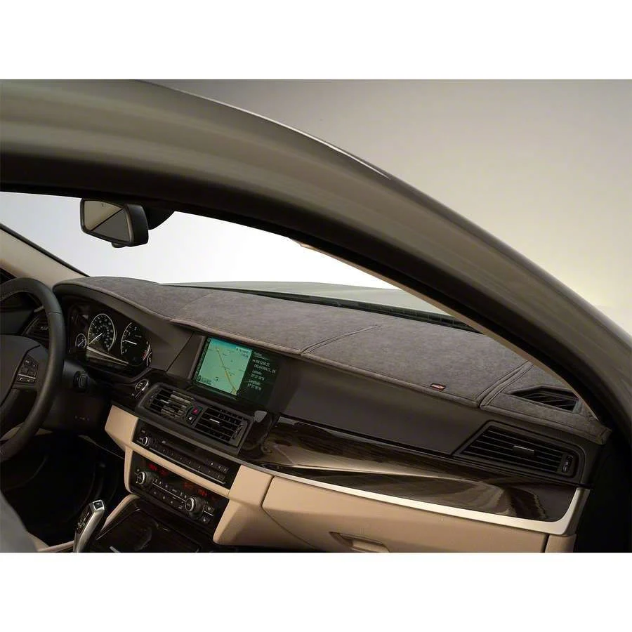 Covercraft SuedeMat Custom Dash Cover; Gray (19-24 RAM 1500 w/o Heads Up Display)