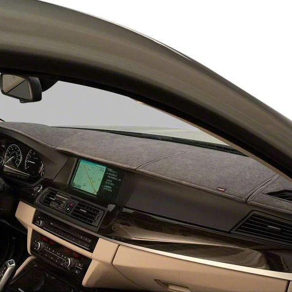 Covercraft SuedeMat Custom Dash Cover; Gray (21-24 RAM 1500 w/ Heads Up Display)