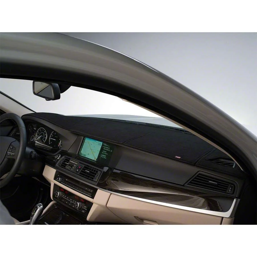 Covercraft SuedeMat Custom Dash Cover; Black (22-26 Silverado 1500 w/ 13.40-Inch Infotainment Screen & Heads Up Display)