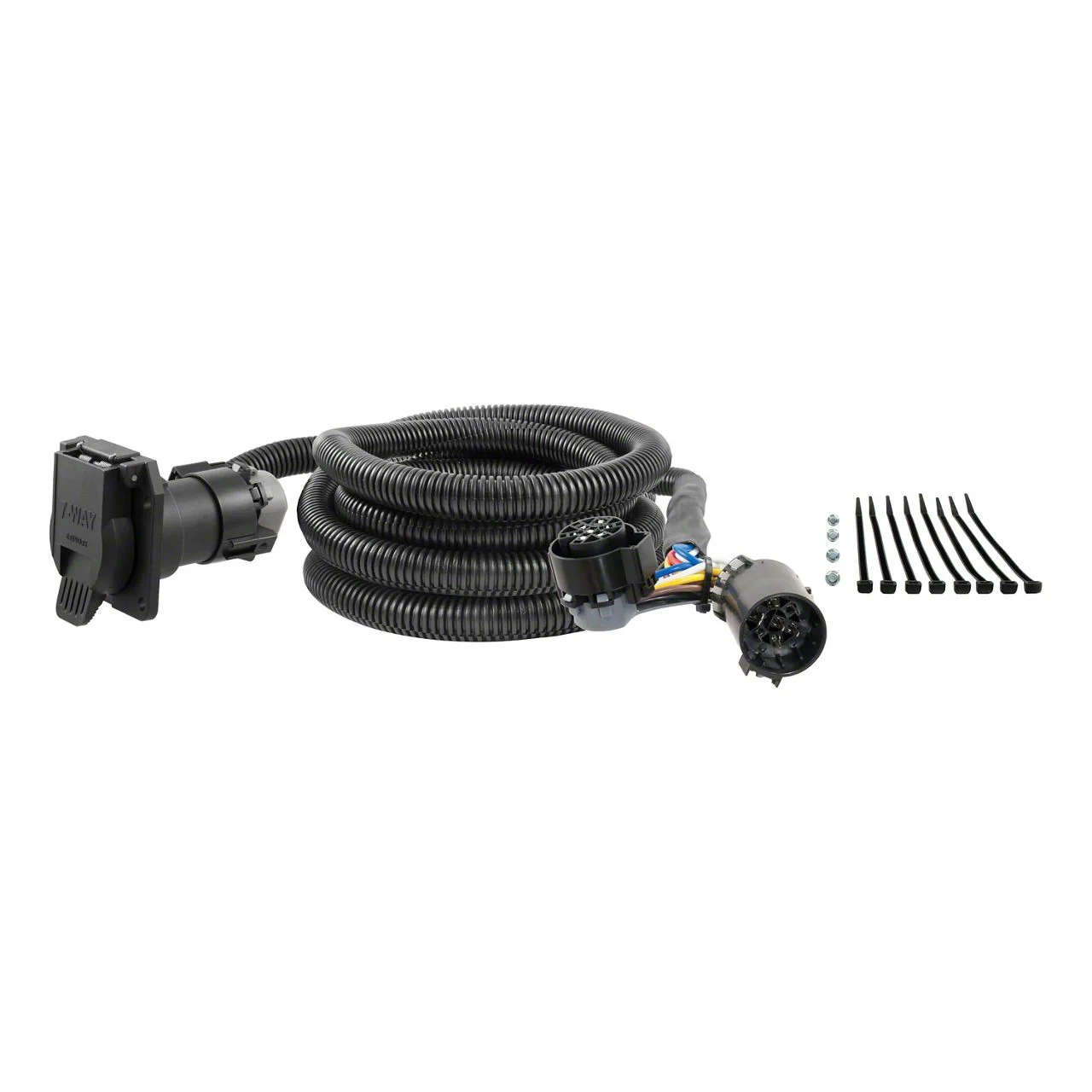 10-Foot 5th Wheel/Gooseneck Hitch Wiring Harness with 7-Way Connector (17-26 F-350 Super Duty)