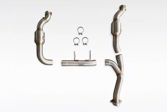 CVF 3-Inch Stainless Steel Catted Downpipe (15-20 2.7L EcoBoost F-150)