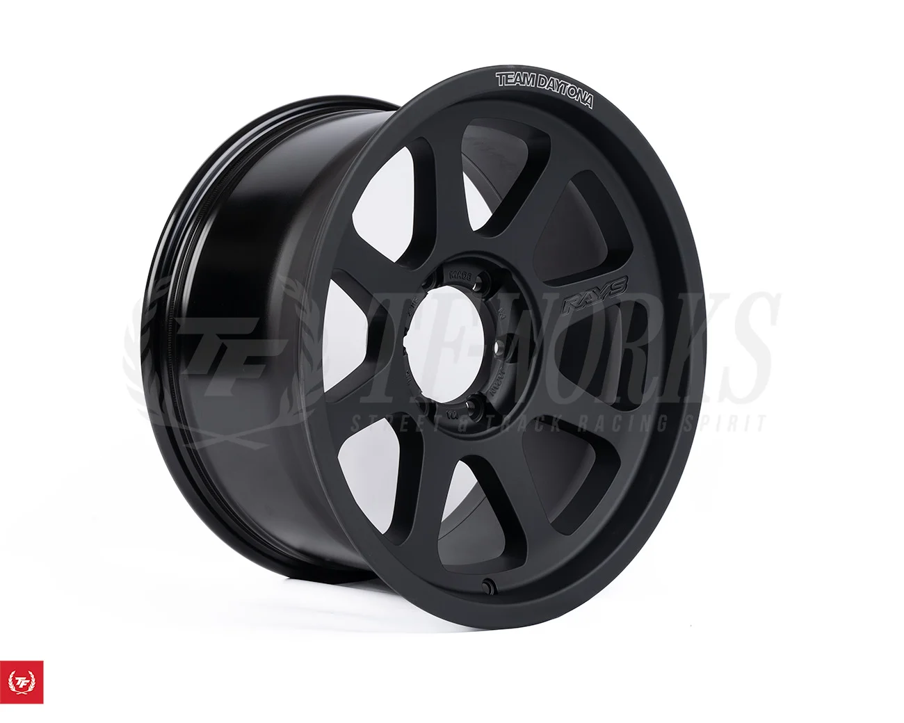 RAYS Team Daytona D108 6x139.7 Black Wheels - 18x9 +0