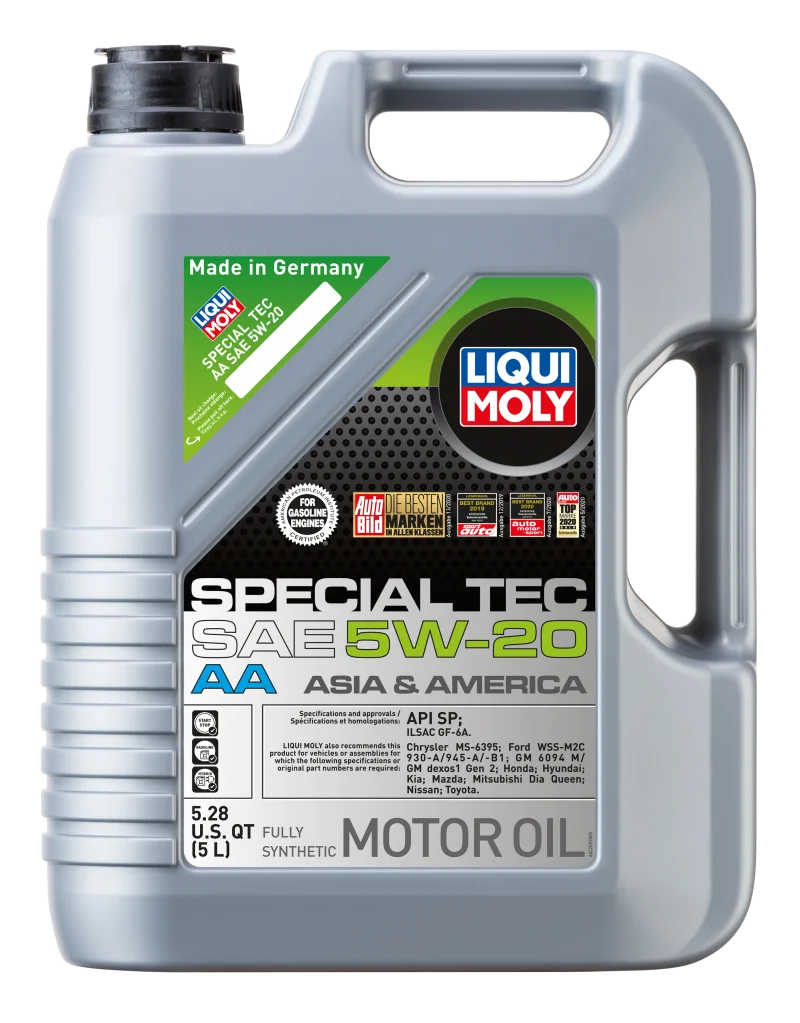 LIQUI MOLY 5L Special Tec AA Motor Oil SAE 5W20