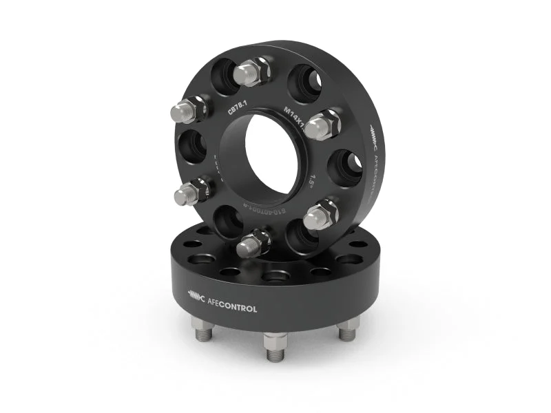 afe aFe CONTROL Wheel Spacers Chevrolet 1500 19-25 6x5.5mm CB 78.1mm 1-1/2 IN Thickness