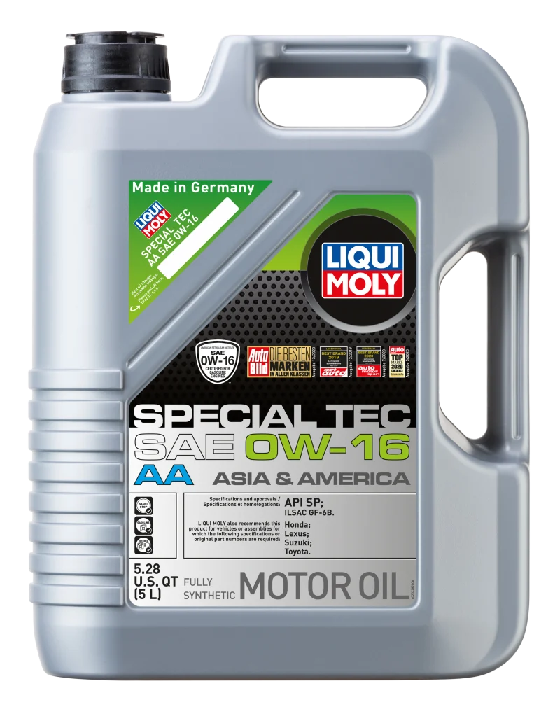 LIQUI MOLY 5L Special Tec AA Motor Oil SAE 0W16