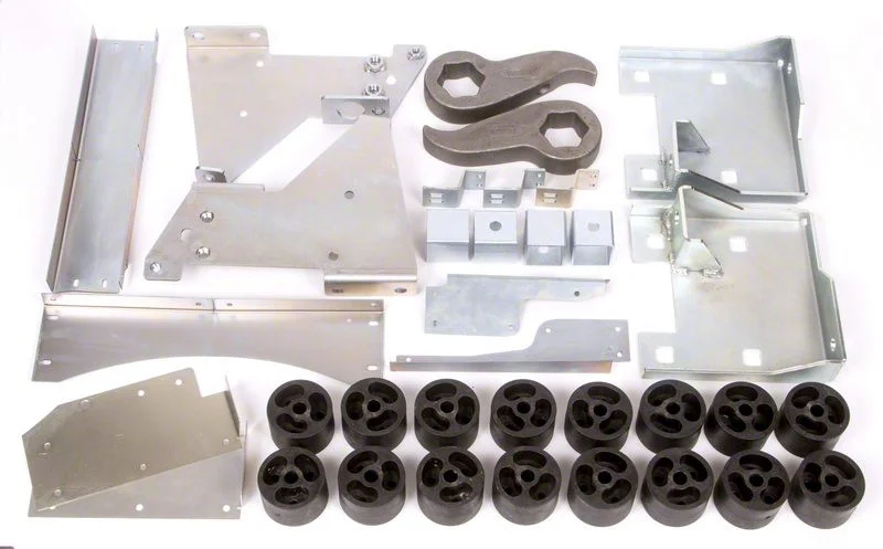 Daystar Suspension Lift Kit; Tactical; 4-Inch Lift (11-18 6.6L Duramax Sierra 2500 HD)