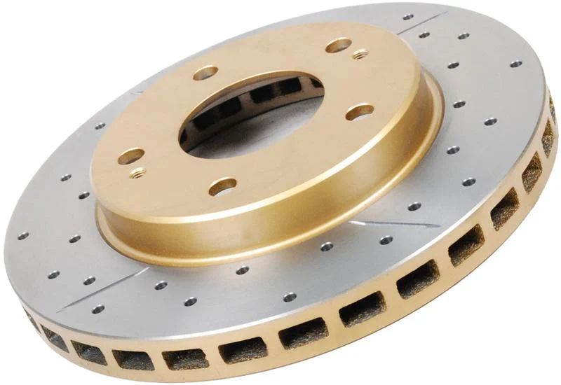 DBA 09/02+ Toyota Landcruiser 17in Wheel Front Drilled & Slotted Street Series Rotor