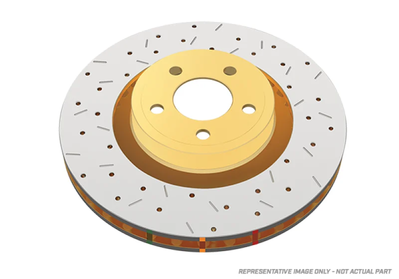 DBA 15-17 Chevrolet SS Rear 4000 Series Drilled & Slotted Rotor