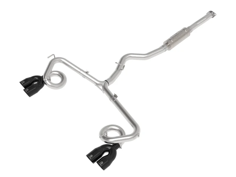 aFe Subaru WRX/STi 15-21 H4-2.0/2.5L Takeda 3in to 2-1/2in Stainless Cat-Back Exhst w/ Black Tip
