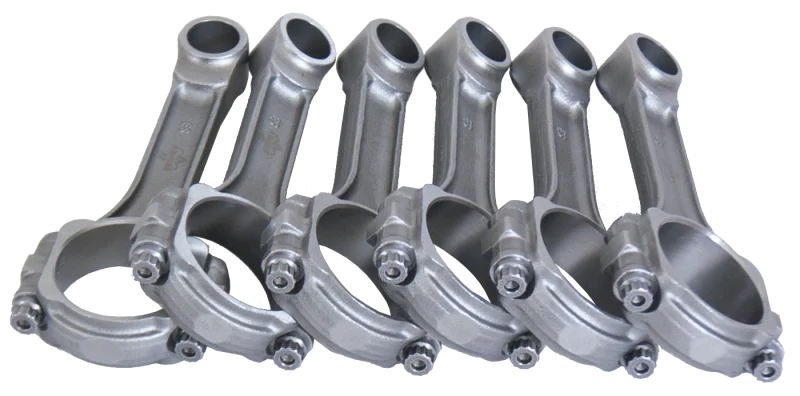 Eagle Jeep 4.2L 5140 Forged I-Beam Connecting Rod 6.123in w/ ARP 8740 (Set of 8)