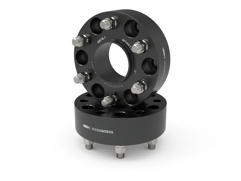afe aFe CONTROL Wheel Spacers Chevrolet 1500 19-25 6x5.5mm CB 78.1mm 2 IN Thickness