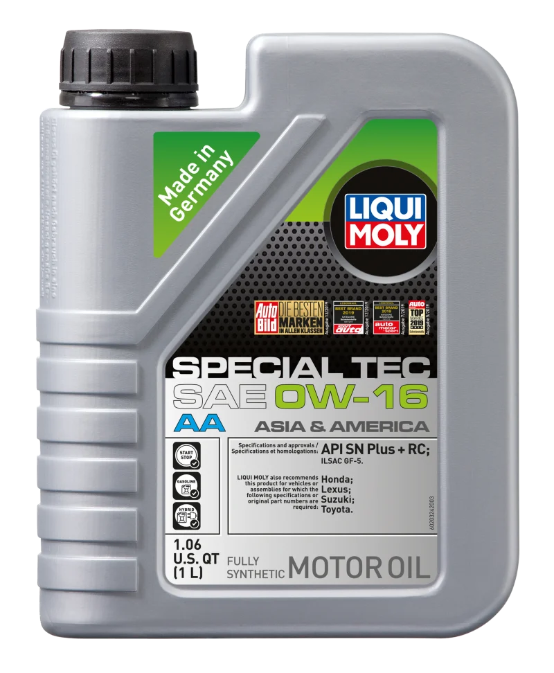 LIQUI MOLY 1L Special Tec AA Motor Oil SAE 0W16