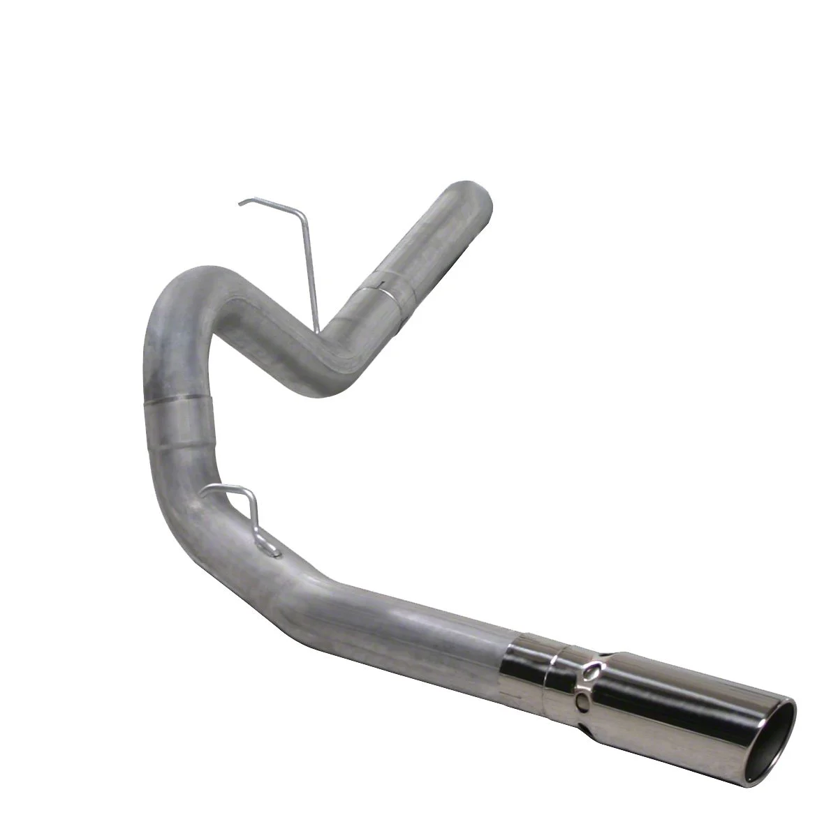 4-Inch Aluminized Steel DPF-Back Single Exhaust System; Side Exit (11-14 6.6L Duramax Sierra 2500 HD)