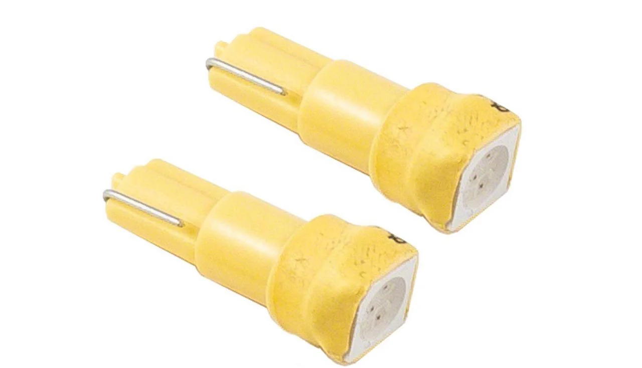 Diode Dynamics Amber LED Vanity Light Bulbs; 74 SMD1 (10-14 F-150 Raptor)