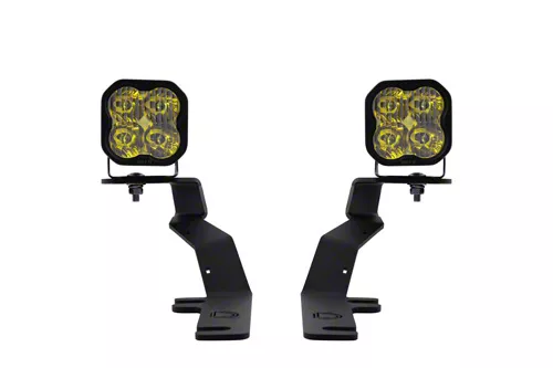 Diode Dynamics Stage Series SS3 Sport LED Ditch Light Kit; Yellow Driving (15-20 F-150)