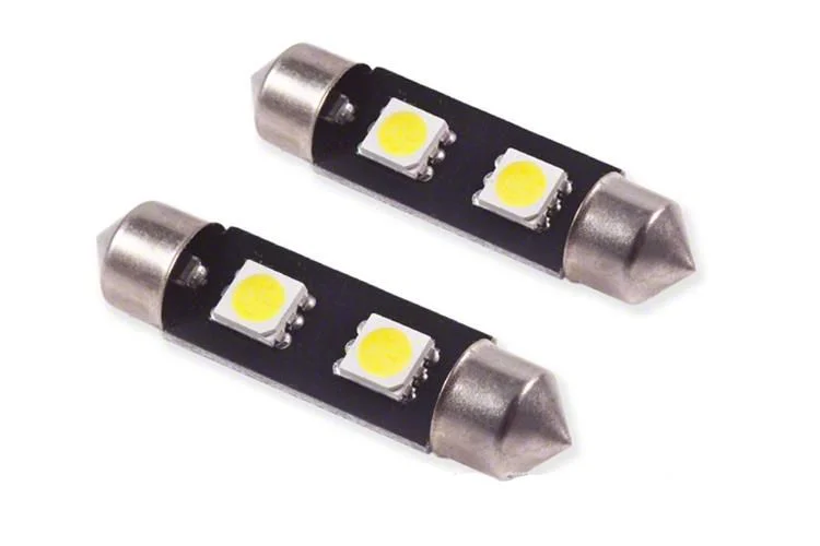 Diode Dynamics Warm White LED Map Light Bulbs; 39mm SMF2 (11-14 F-150 SuperCab)