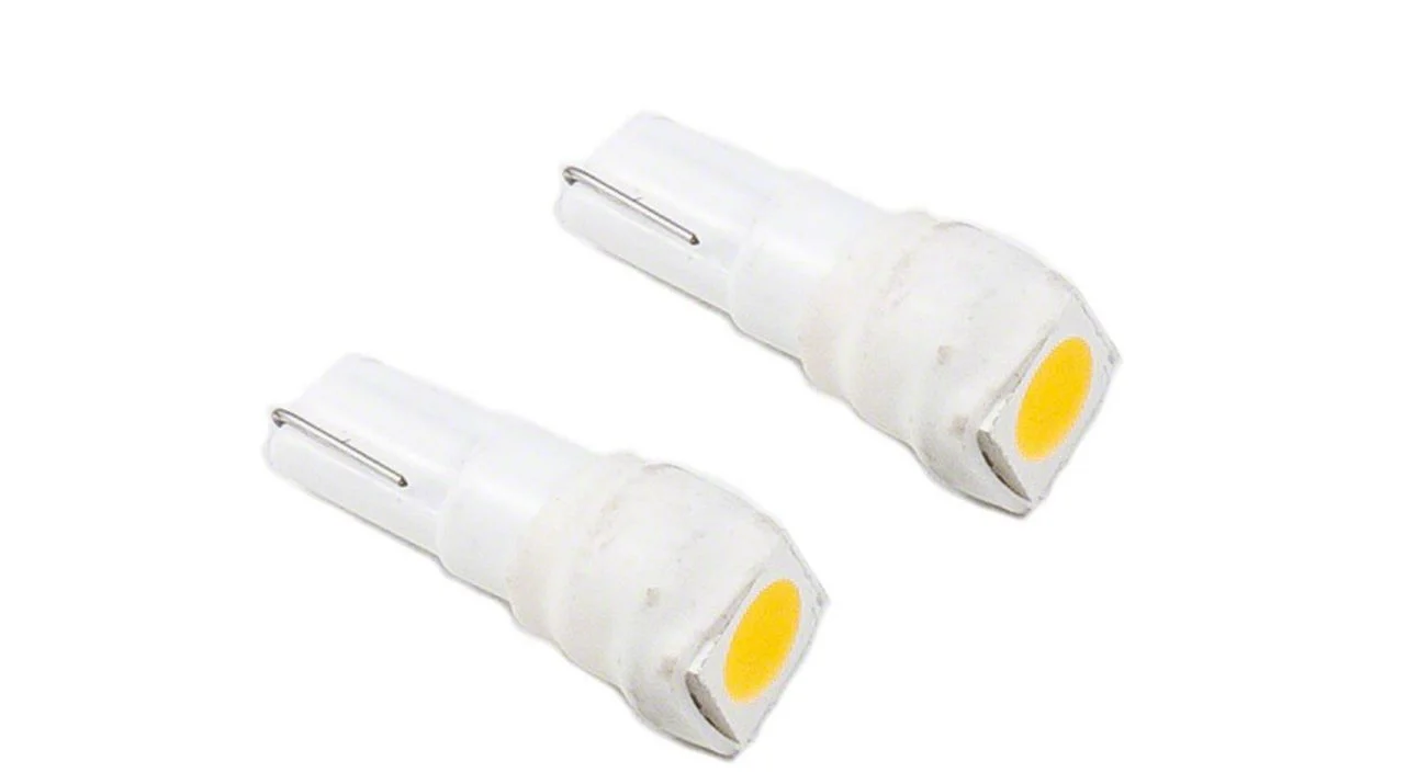 Diode Dynamics Warm White LED Vanity Light Bulbs; 74 SMD1 (10-14 F-150 Raptor)