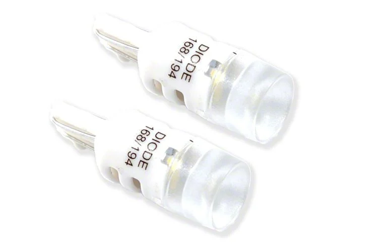 Diode Dynamics Cool White LED License Plate Light Bulbs; 194 HP3 (11-26 F-350 Super Duty)