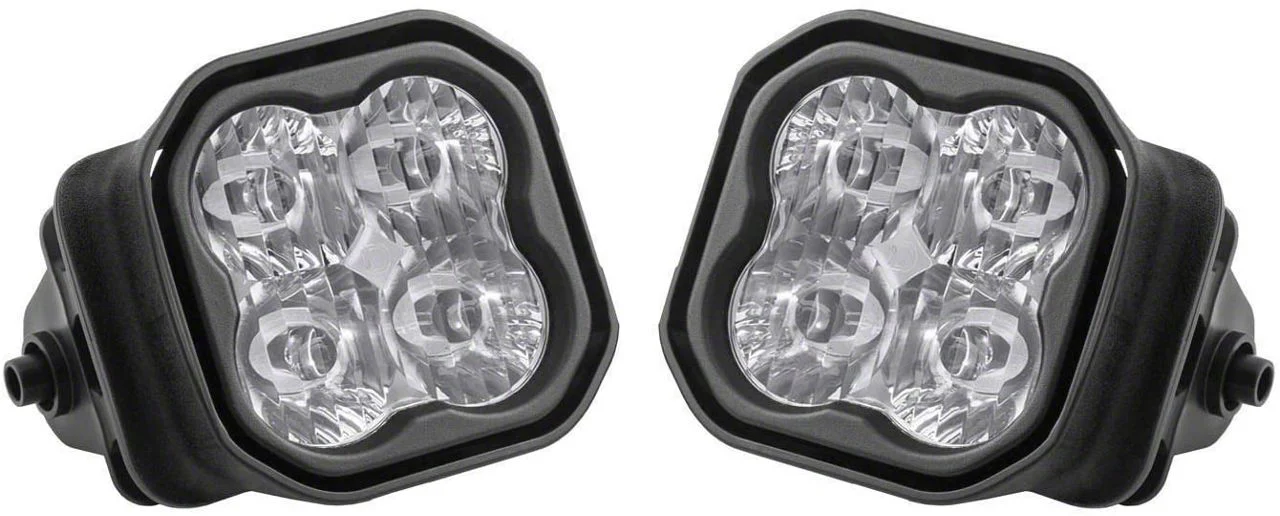 Diode Dynamics SS3 Pro Type F2 LED Fog Light Kit; White SAE Fog (17-22 F-350 Super Duty)