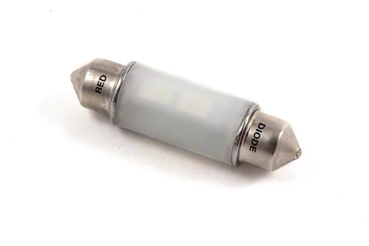 Diode Dynamics Red LED Dome Light Bulb; 39mm HP6 (2014 RAM 1500)