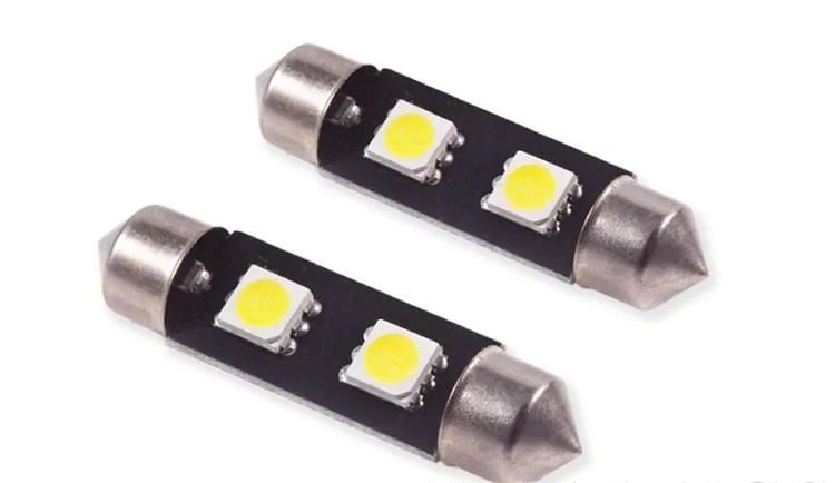 Diode Dynamics Red LED Map Light Bulbs; 39mm SMF2 (02-10 RAM 1500)