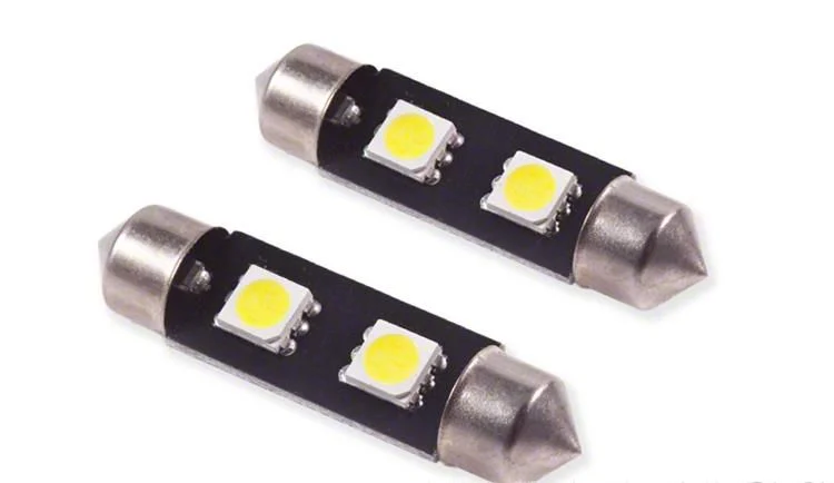 Diode Dynamics Red LED Dome Light Bulbs; 39mm SMF2 (07-13 Silverado 1500)