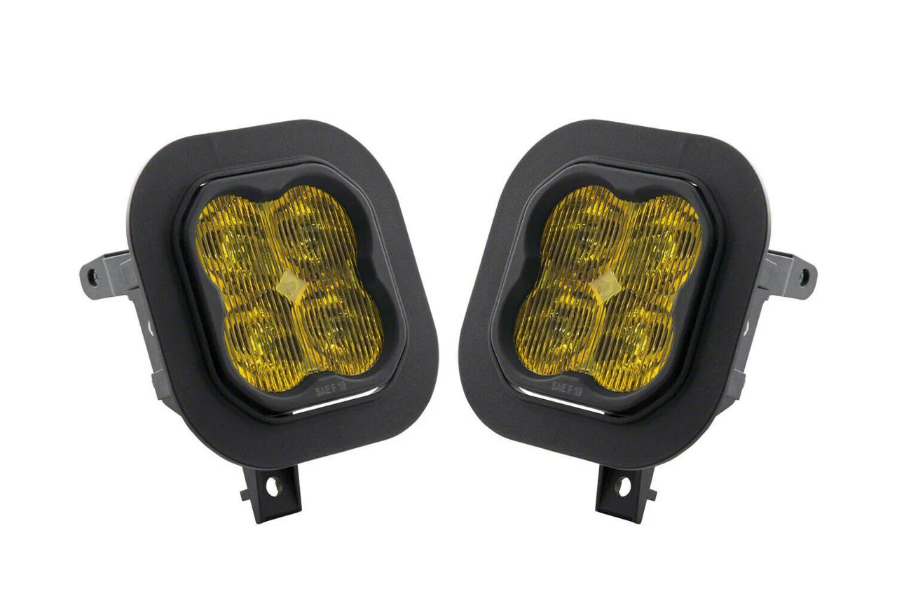 Diode Dynamics SS3 Sport Type SD LED Fog Light Kit; Yellow Fog (11-16 F-250 Super Duty)
