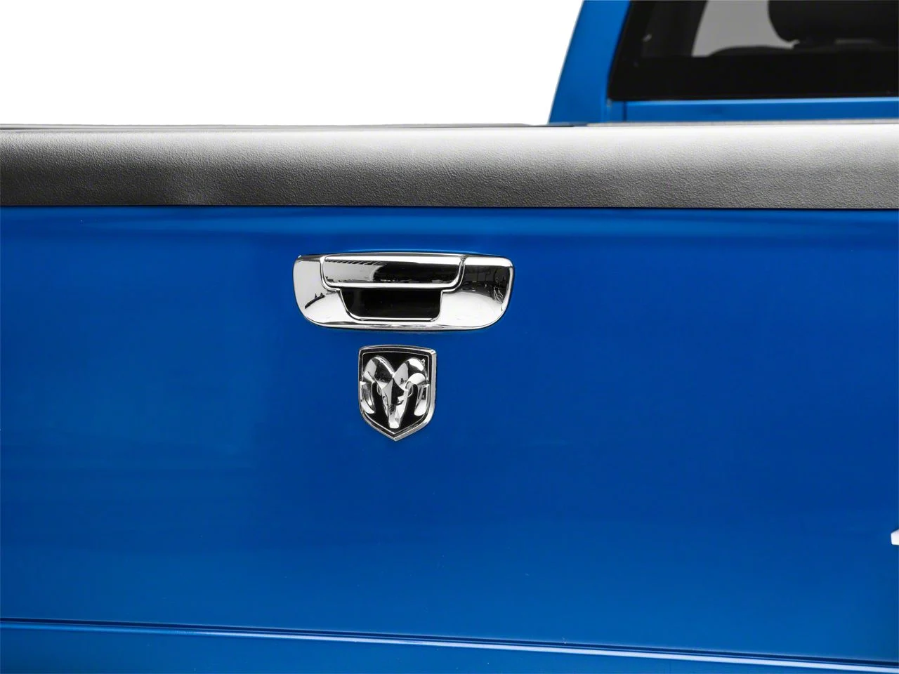 Tailgate Handle Cover; Chrome (02-08 RAM 1500)