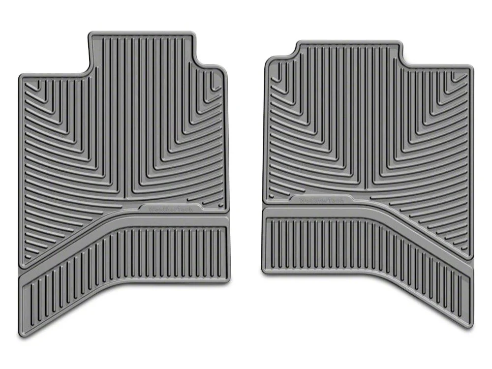 Weathertech All-Weather Rear Rubber Floor Mats; Tan (02-18 RAM 1500 Quad Cab, Crew Cab)