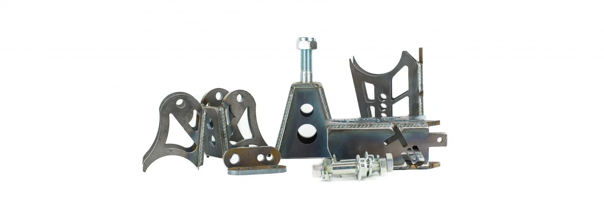 Techno Toy Tuning Weld on Mounts for AE86/Celica and Ford 8.8 Rear End Swap