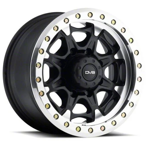 DV8 Offroad 882 True Beadlock Matte Black 8-Lug Wheel; 17x8.5; -12mm Offset (19-26 RAM 2500)