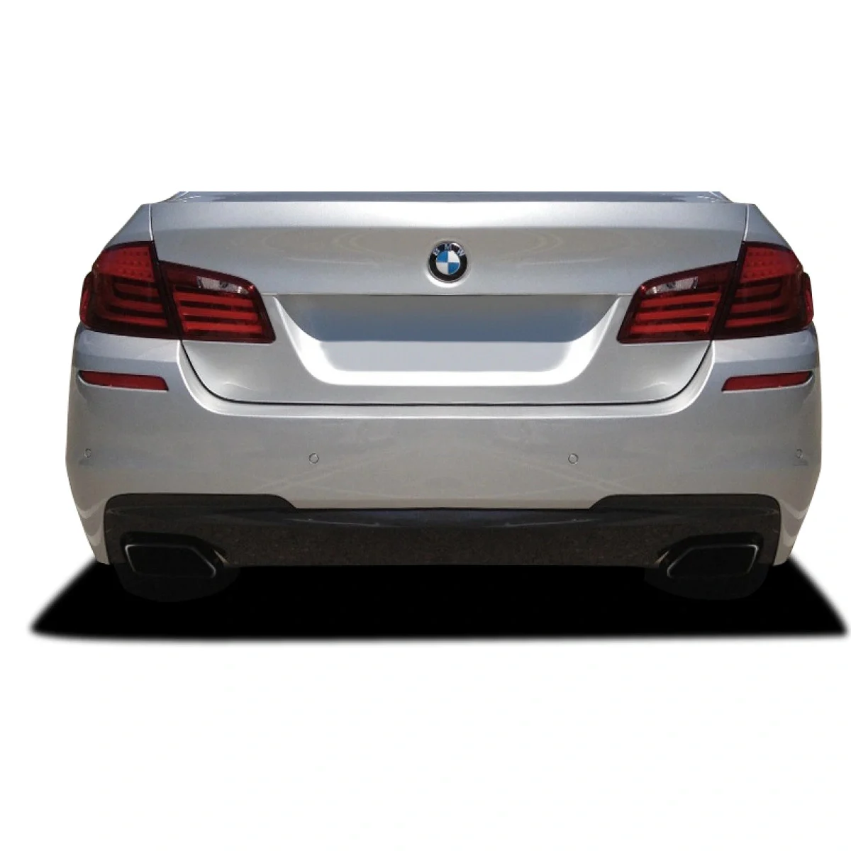 2011-2016 BMW 5 Series 550i F10 Vaero Rear Bumper (with PDC) - 2 Piece