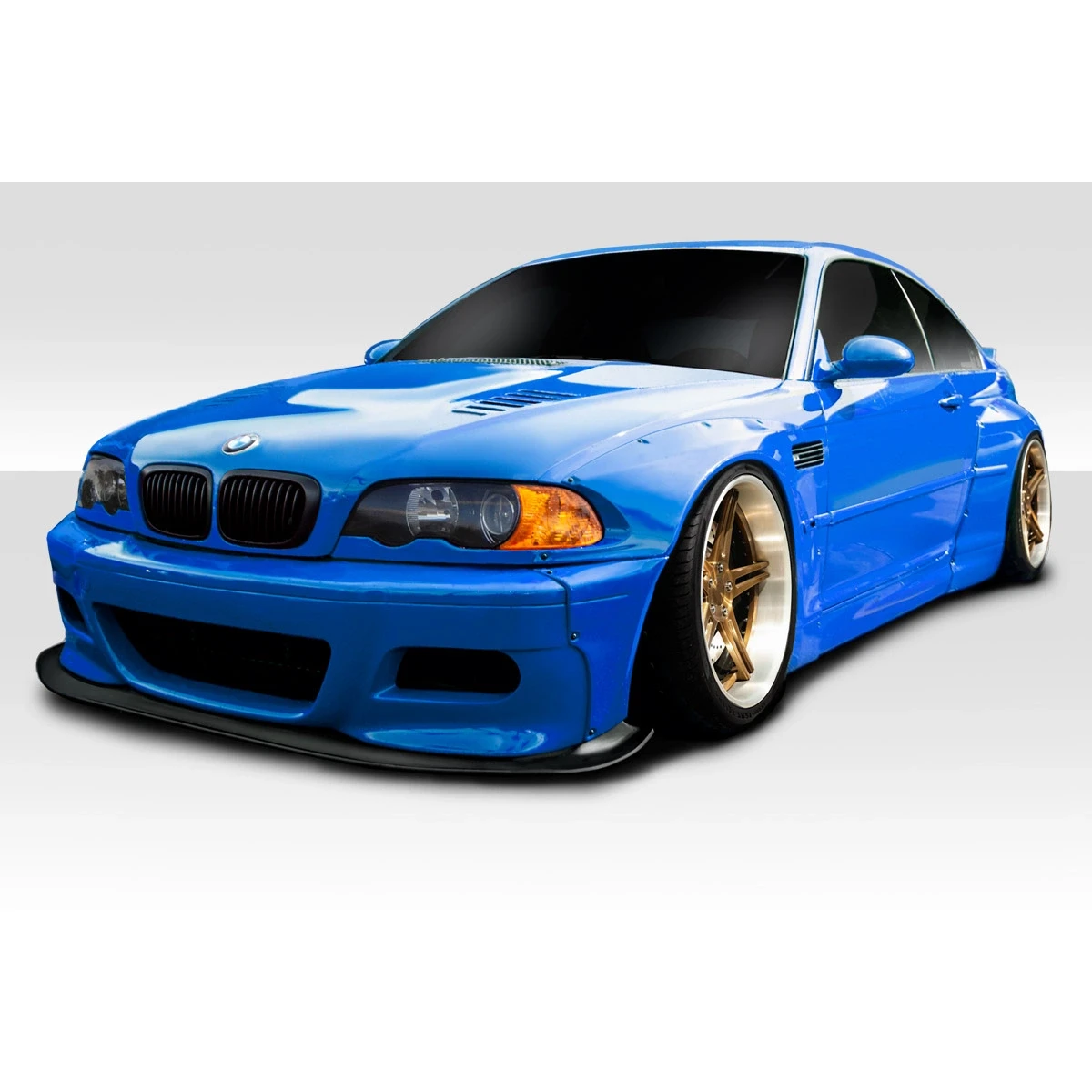 2001-2006 BMW M3 E46 Duraflex Circuit Wide Body Kit - 8 Piece