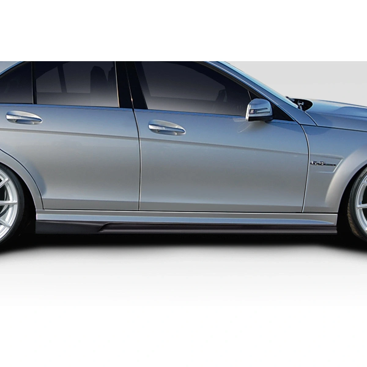 2008-2014 Mercedes C-Class C63 W204 AF-1 Side Skirts