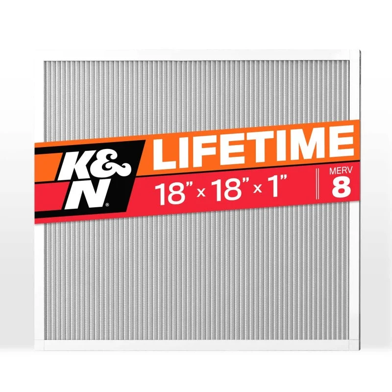 K&N HVAC Filter 18 X 18 X 1 Merv 8