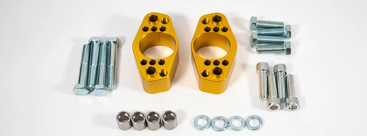 TECHNO TOY TUNING - Evolved Roll Center Adjusters for 85mm Toyota Struts